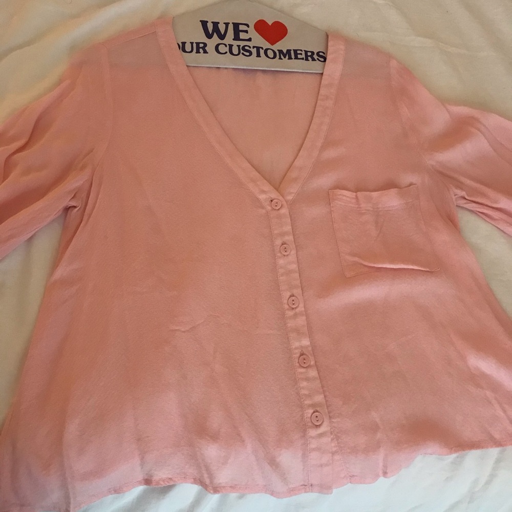 Lush button up short sleeve